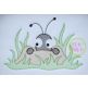 Peeking Ant Sketch Embroidery | Machine Embroidery Designs by JuJu