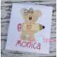Pencil Bear Girl Applique | Machine Embroidery Designs by JuJu