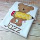 Pencil Bear Applique | Machine Embroidery Designs by JuJu
