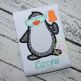 Penguin Popsicle Applique | Machine Embroidery Designs by JuJu