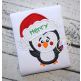 Penguin Santa Hat Applique | Machine Embroidery Designs by JuJu