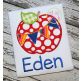 Apple Pennant Applique | Machine Embroidery Designs by JuJu