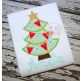 Christmas Tree Pennant Applique | Machine Embroidery Designs by JuJu
