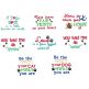 Pet Sayings Set 1 Machine Embroidery Designs by JuJu
