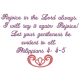 Philippians 4:4-5