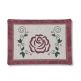 ITH Roses Mug Rug 1 | Machine Embroidery Designs by JuJu