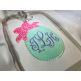 Easter Egg Bow Applique | Machine Embroidery Designs by JuJu
