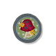 ITH Mushroom Coaster | Machine Embroidery Designs by JuJu