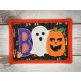 In The Hoop Boo Mug Rug | Machine Embroidery Designs by JuJu