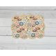 ITH Satin Quilted Scallop Mug Rugs | Machine Embroidery Designs by JuJu