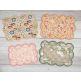 ITH Satin Quilted Scallop Mug Rugs | Machine Embroidery Designs by JuJu
