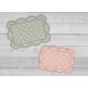 ITH Quilted Scallop Mug Rug | Machine Embroidery Designs by JuJu