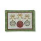 ITH 3 Vintage Ornaments Mug Rug | Machine Embroidery Designs by JuJu