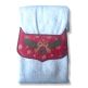 ITH Pine Cone Wrap Around Towel Topper | Machine Embroidery Designs by JuJu