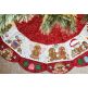 ITH Gingerbread Tree Skirt | Machine Embroidery Designs by JuJu