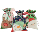 ITH Christmas Applique Gift Bags | Machine Embroidery Designs by JuJu