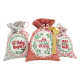 ITH Christmas Wreath Gift Bags 2 | Machine Embroidery Designs by JuJu