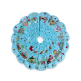 ITH North Pole Village Tree Skirt | Machine Embroidery Designs by JuJu