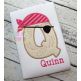 Pirate Alphabet Set Applique | Machine Embroidery Designs by JuJu