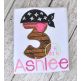 Pirate Numbers Set Applique