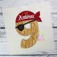 Pirate Numbers Set Applique