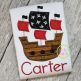 Pirate Ship Applique | Machine Embroidery Designs by JuJu