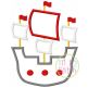 Pirate Ship Applique | Machine Embroidery Designs by JuJu