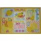 ITH Fresh Lemons Placemat | Machine Embroidery Designs by JuJu