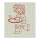 More Playful Sunbonnets Redwork Machine Embroidery Designs by JuJu