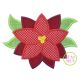 Poinsettia Applique | Machine Embroidery Designs by JuJu
