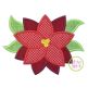 Poinsettia Applique | Machine Embroidery Designs by JuJu