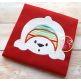 Polar Bear Applique | Machine Embroidery Designs by JuJu