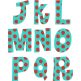 Polka Dot Fill Stitch Font | Machine Embroidery Designs by JuJu