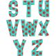 Polka Dot Fill Stitch Font | Machine Embroidery Designs by JuJu