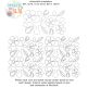 Posies End-to-End Quilting | Machine Embroidery Designs by JuJu