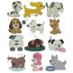 Precious Puppies Filled | Machine Embroidery Designs by JuJu