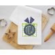 Present Circle Bow Applique | Machine Embroidery Designs by JuJu