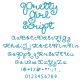 Pretty Girl Script Embroidery Font Machine Embroidery Designs by JuJu