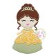 Princess Applique | Machine Embroidery Designs by JuJu