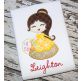 Princess 2 Applique | Machine Embroidery Designs by JuJu