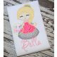 Princess 2 Applique | Machine Embroidery Designs by JuJu