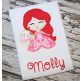 Princess 3 Applique | Machine Embroidery Designs by JuJu