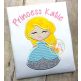 Princess 3 Applique | Machine Embroidery Designs by JuJu