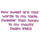 Psalm 119:103