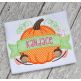 Pumpkin Banner Applique | Machine Embroidery Designs by JuJu