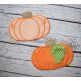 ITH Pumpkin Banner Charm | Machine Embroidery Designs by JuJu
