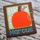 Pumpkin Box Applique | Machine Embroidery Designs by JuJu