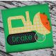 Pumpkin Dozer Applique | Machine Embroidery Designs by JuJu