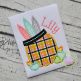 Pumpkin with Headdress Applique | Machine Embroidery Designs by JuJu
