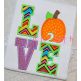 Pumpkin LOVE Applique | Machine Embroidery Designs by JuJu